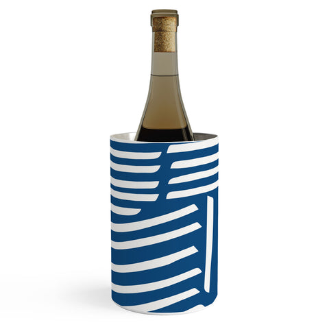 Fimbis Strypes Classic Blue Wine Chiller