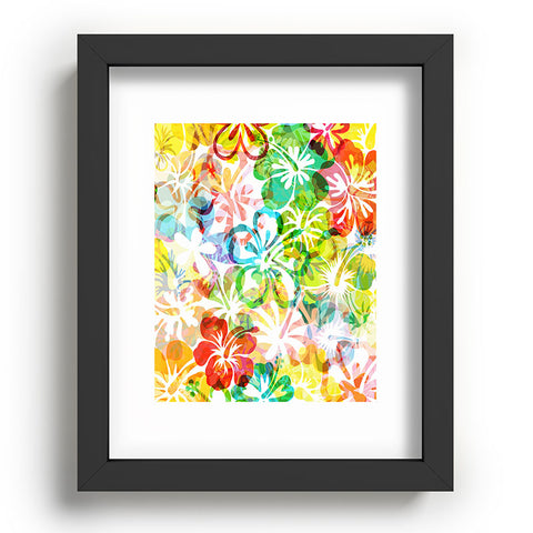 Fimbis Summer Flower Recessed Framing Rectangle