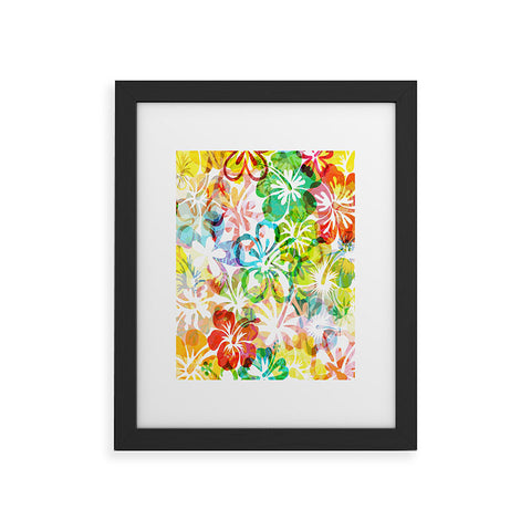 Fimbis Summer Flower Framed Art Print