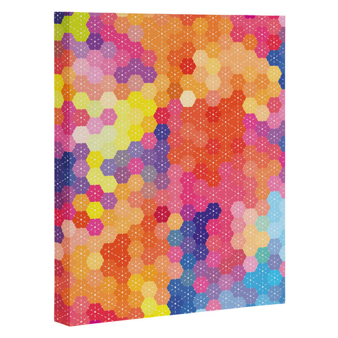 Fimbis Summer Garden Art Canvas