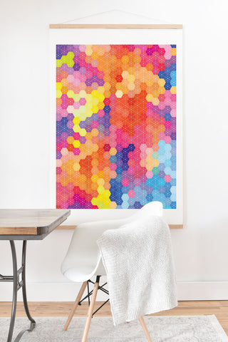 Fimbis Summer Garden Art Print And Hanger