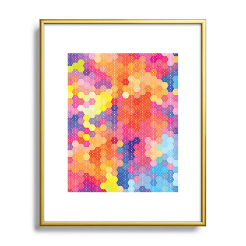 Fimbis Summer Garden Metal Framed Art Print