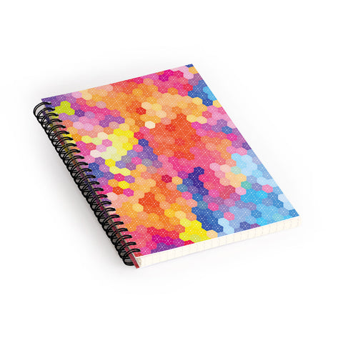 Fimbis Summer Garden Spiral Notebook