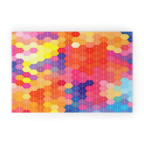 Fimbis Summer Garden Welcome Mat