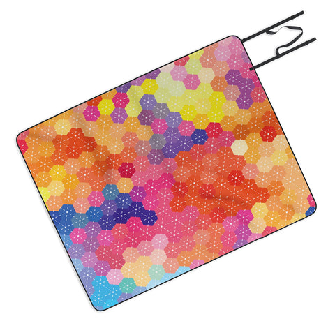 Fimbis Summer Garden Picnic Blanket