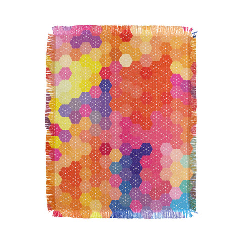 Fimbis Summer Garden Throw Blanket