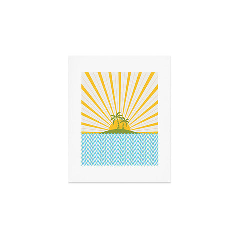Fimbis Summer Sun Art Print