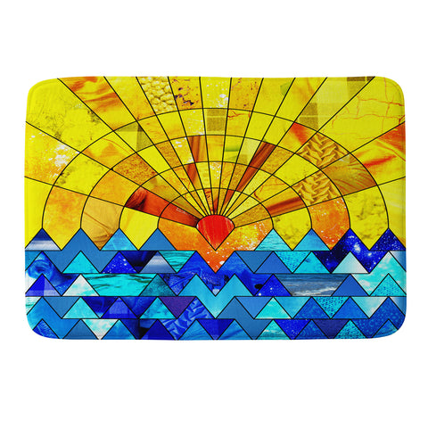 Fimbis Sun And Sea Memory Foam Bath Mat