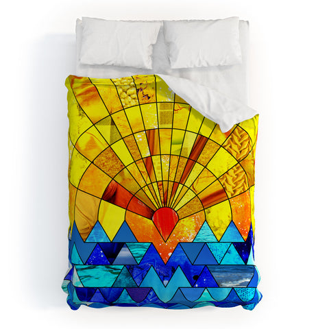 Fimbis Sun And Sea Duvet Cover