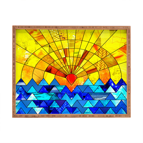 Fimbis Sun And Sea Rectangular Tray