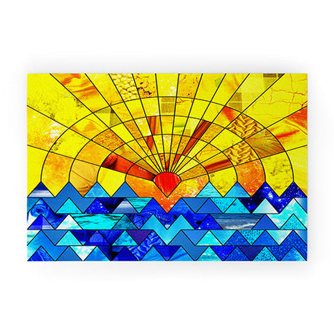 Fimbis Sun And Sea Welcome Mat
