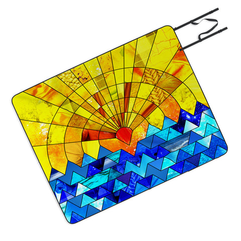 Fimbis Sun And Sea Picnic Blanket