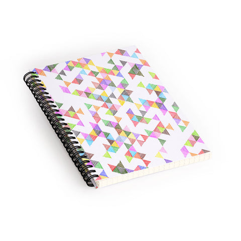 Fimbis Technicolour Raindrops Spiral Notebook