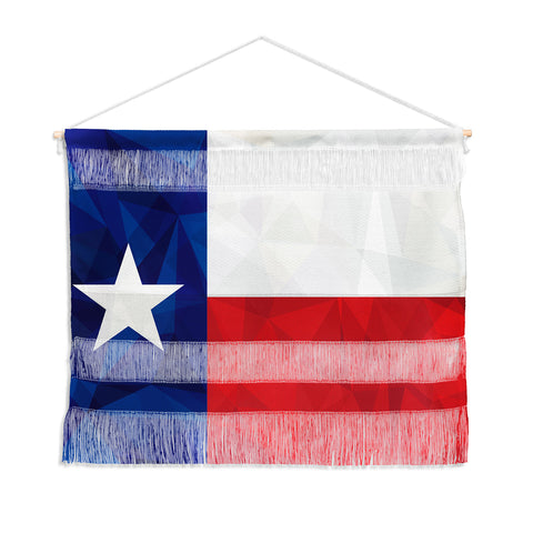Fimbis Texas Geometric Flag Wall Hanging Landscape