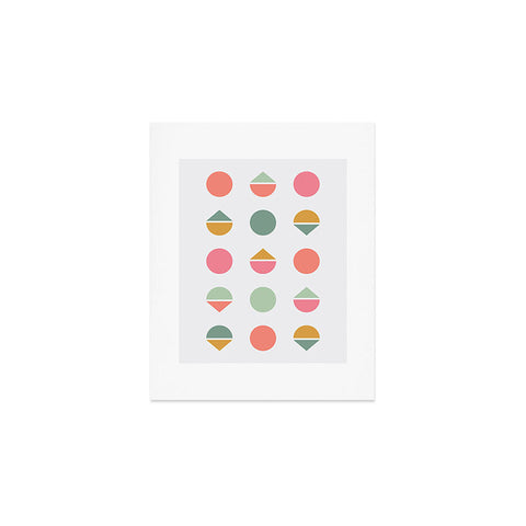 Fimbis Three Five Geometric Art Print