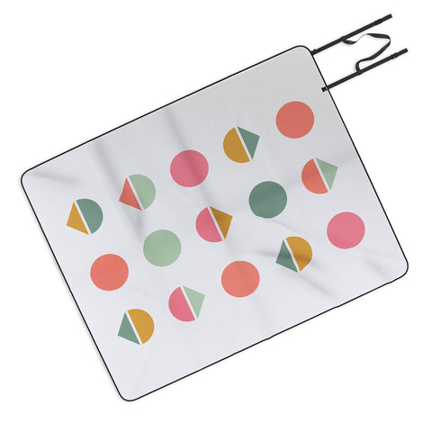 Fimbis Three Five Geometric Picnic Blanket