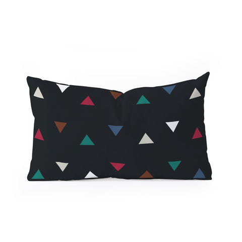 Fimbis Triangle Deluxe Oblong Throw Pillow
