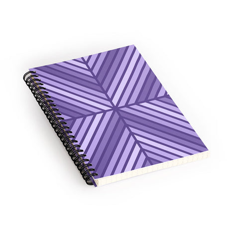 Fimbis Violet Celebration Spiral Notebook