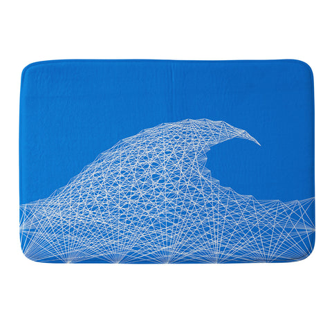 Fimbis Wave Memory Foam Bath Mat