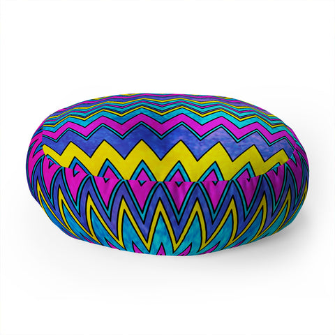 Fimbis Wavy Wavy Floor Pillow Round