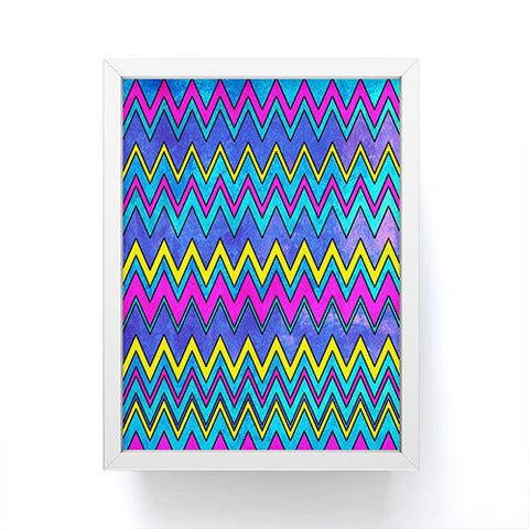 Fimbis Wavy Wavy Framed Mini Art Print