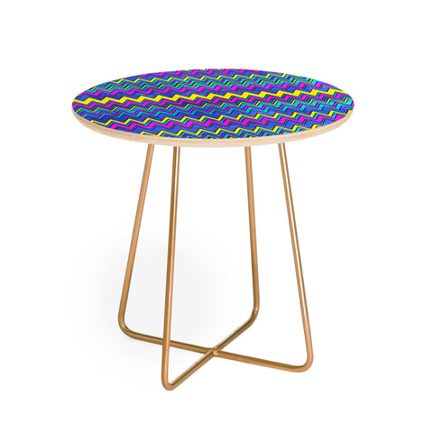 Fimbis Wavy Wavy Round Side Table