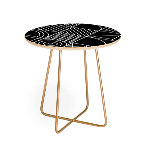 Fimbis Whackadoodle Round Side Table