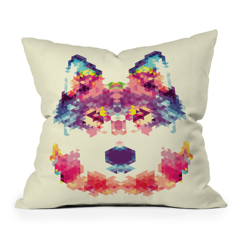 Fimbis Wolfie Throw Pillow
