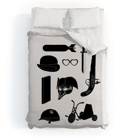 Florent Bodart 2011 A Kubrick Odyssey Duvet Cover