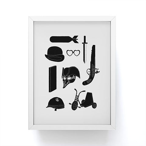 Florent Bodart 2011 A Kubrick Odyssey Framed Mini Art Print