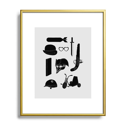 Florent Bodart 2011 A Kubrick Odyssey Metal Framed Art Print