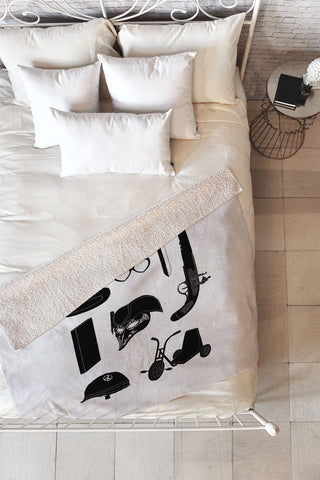 Florent Bodart 2011 A Kubrick Odyssey Fleece Throw Blanket