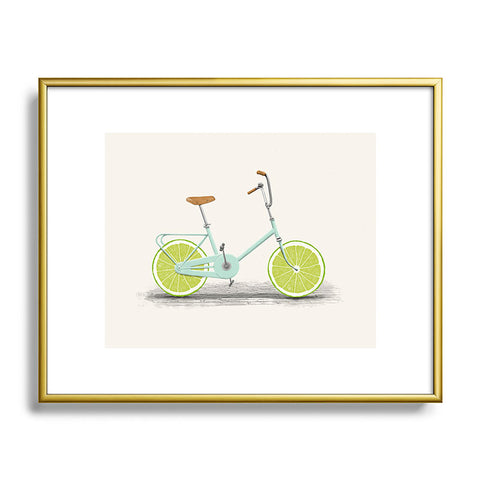 Florent Bodart Acid Metal Framed Art Print