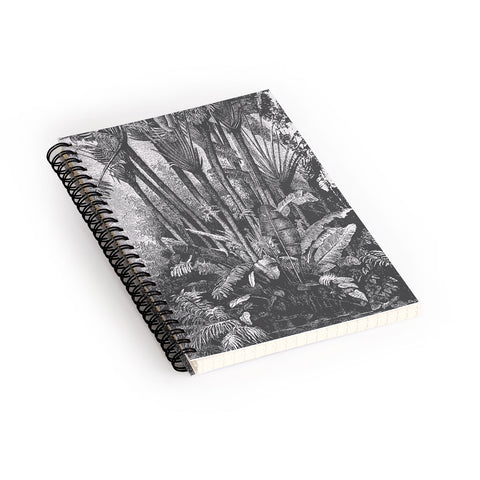 Florent Bodart Aster Palms in Water Spiral Notebook