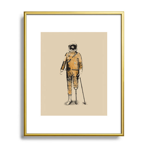Florent Bodart Astropirate Metal Framed Art Print