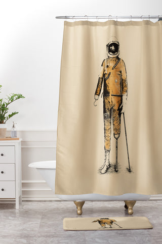 Florent Bodart Astropirate Shower Curtain And Mat