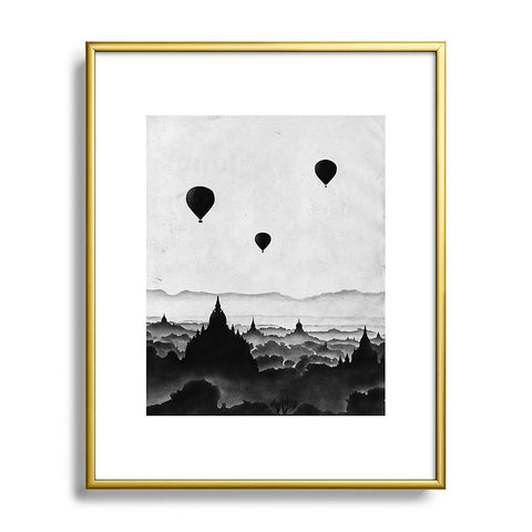 Florent Bodart Aurora I Metal Framed Art Print