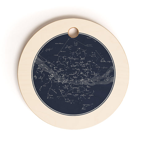 Florent Bodart Carte Celeste Cutting Board Round