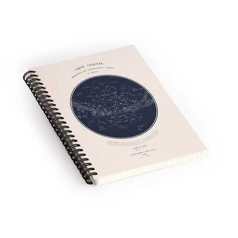 Florent Bodart Carte Celeste Spiral Notebook