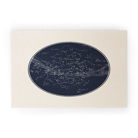 Florent Bodart Carte Celeste Welcome Mat