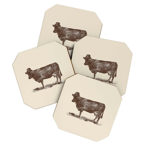 Florent Bodart Cow Cow Nut Coaster Set