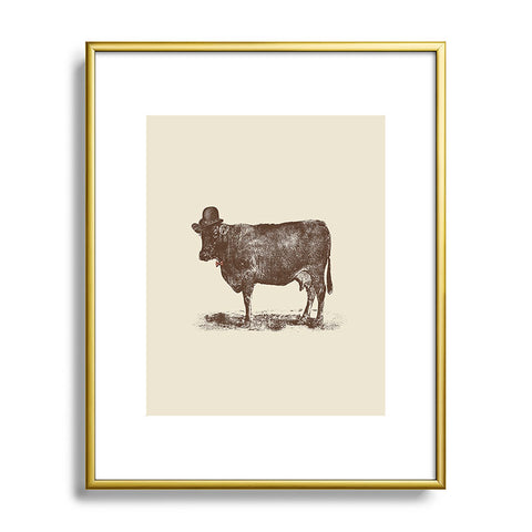 Florent Bodart Cow Cow Nut Metal Framed Art Print