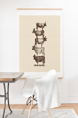 Florent Bodart Cow Cow Nuts Art Print And Hanger