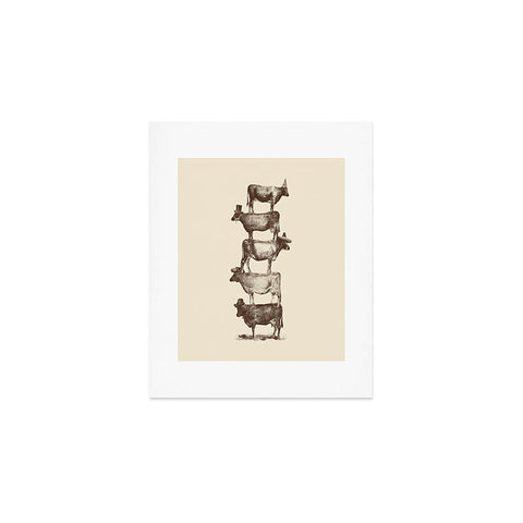 Florent Bodart Cow Cow Nuts Art Print