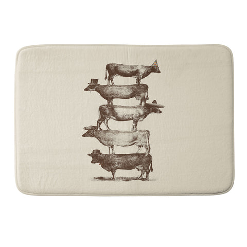 Florent Bodart Cow Cow Nuts Memory Foam Bath Mat