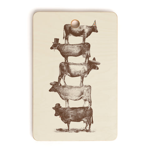 Florent Bodart Cow Cow Nuts Cutting Board Rectangle
