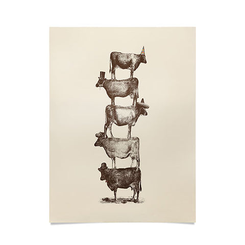 Florent Bodart Cow Cow Nuts Poster