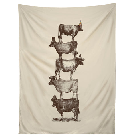 Florent Bodart Cow Cow Nuts Tapestry