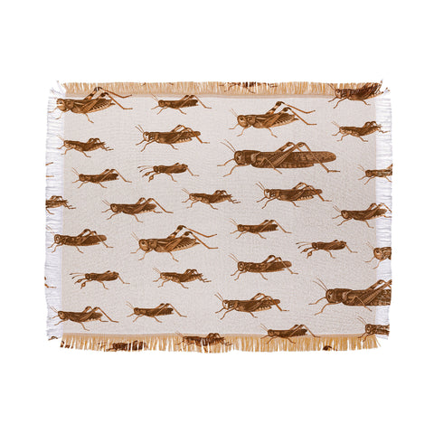 Florent Bodart Crickets Throw Blanket