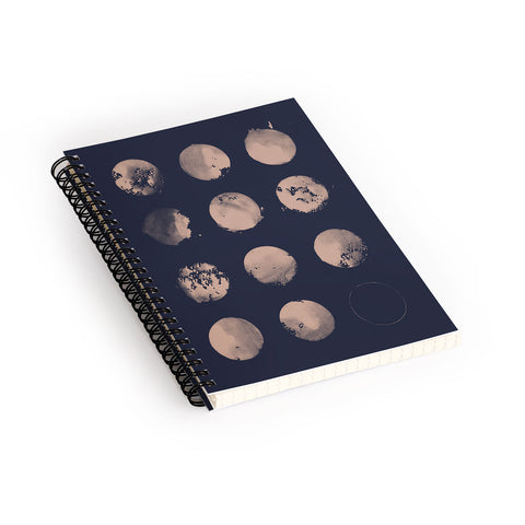 Florent Bodart Douze Lunes Spiral Notebook